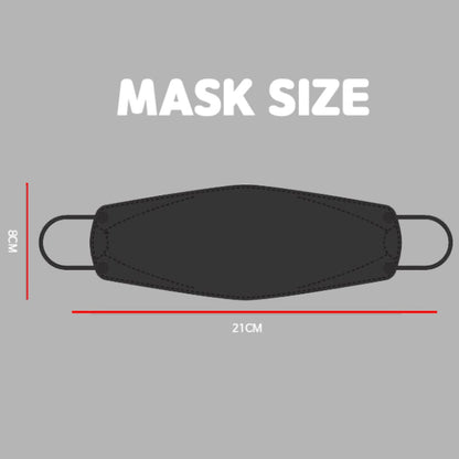 KF94 black face mask
