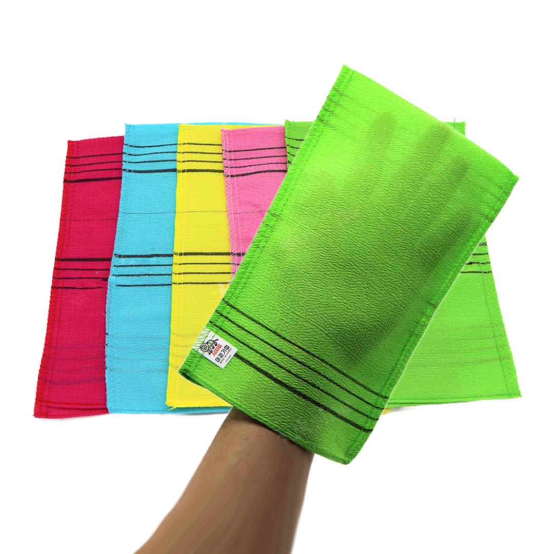 Korean Exfoliating Mitt Towel Bath Viscose Body Scrub Glove