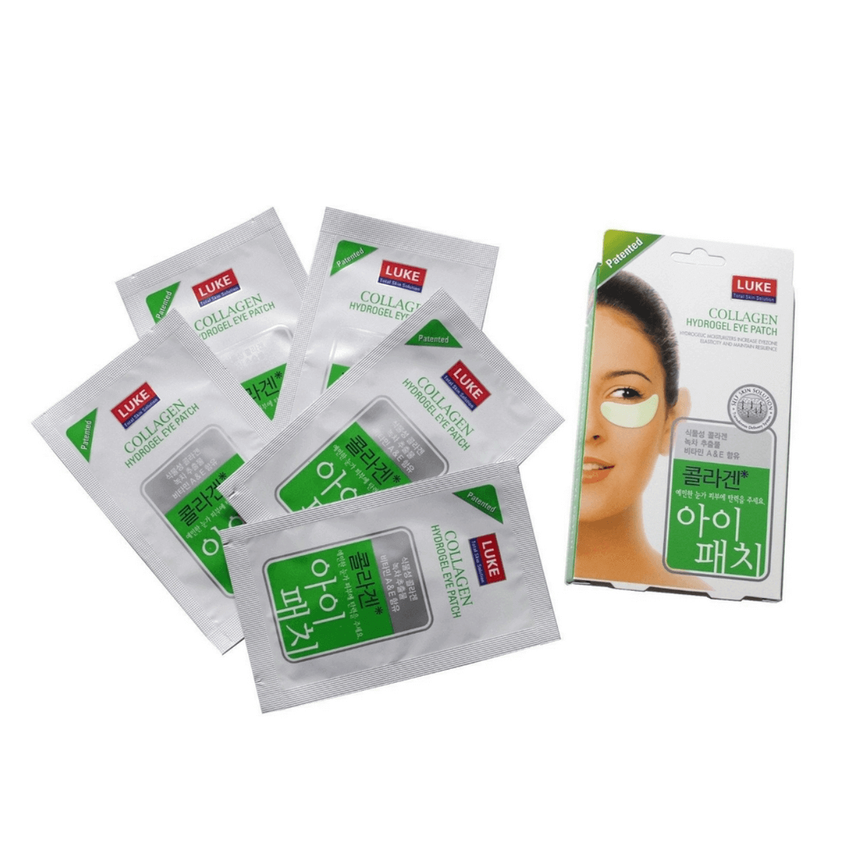 LUKE Collagen Hydrogel Eye Patch 5 Pairs - CIRCLO