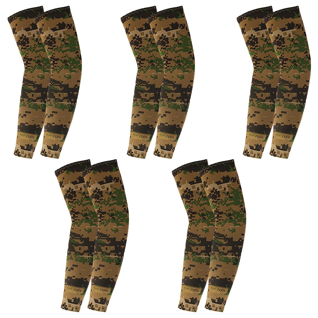 Outdoor Activities UV Protection Compression Arm Sleeves