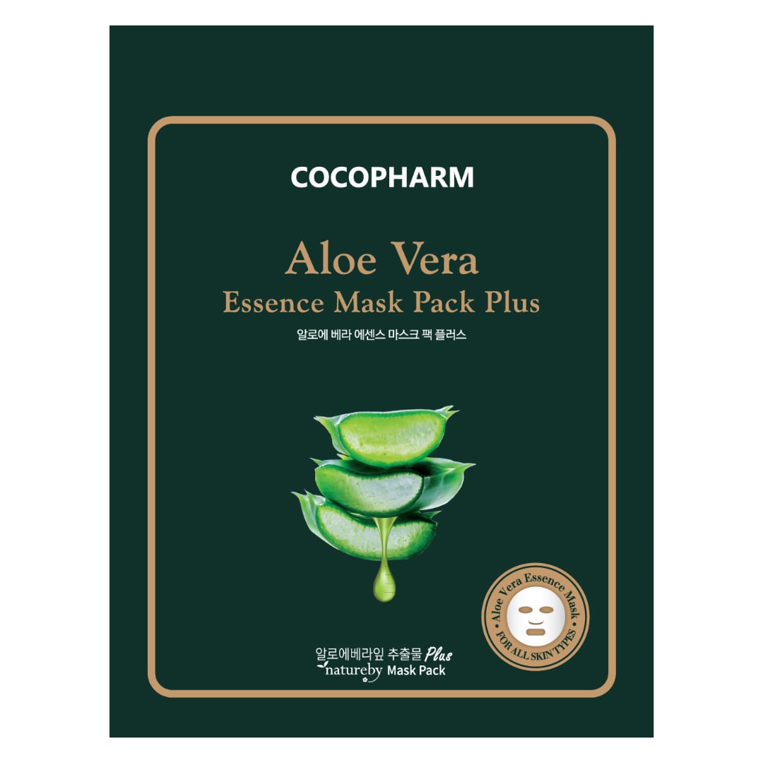 natureby essence mask pack plus korean skin care aloe vera