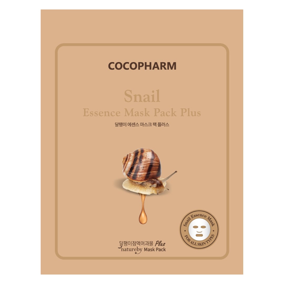 natureby essence mask pack plus korean skin care snail