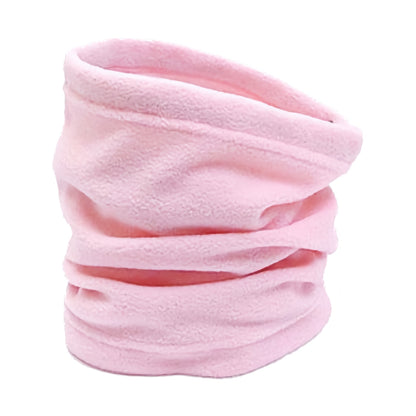 Winter Neck Warmer Face Mask Fleece Gaiter Scarf Hat Balaclava Beanie Snood Pink