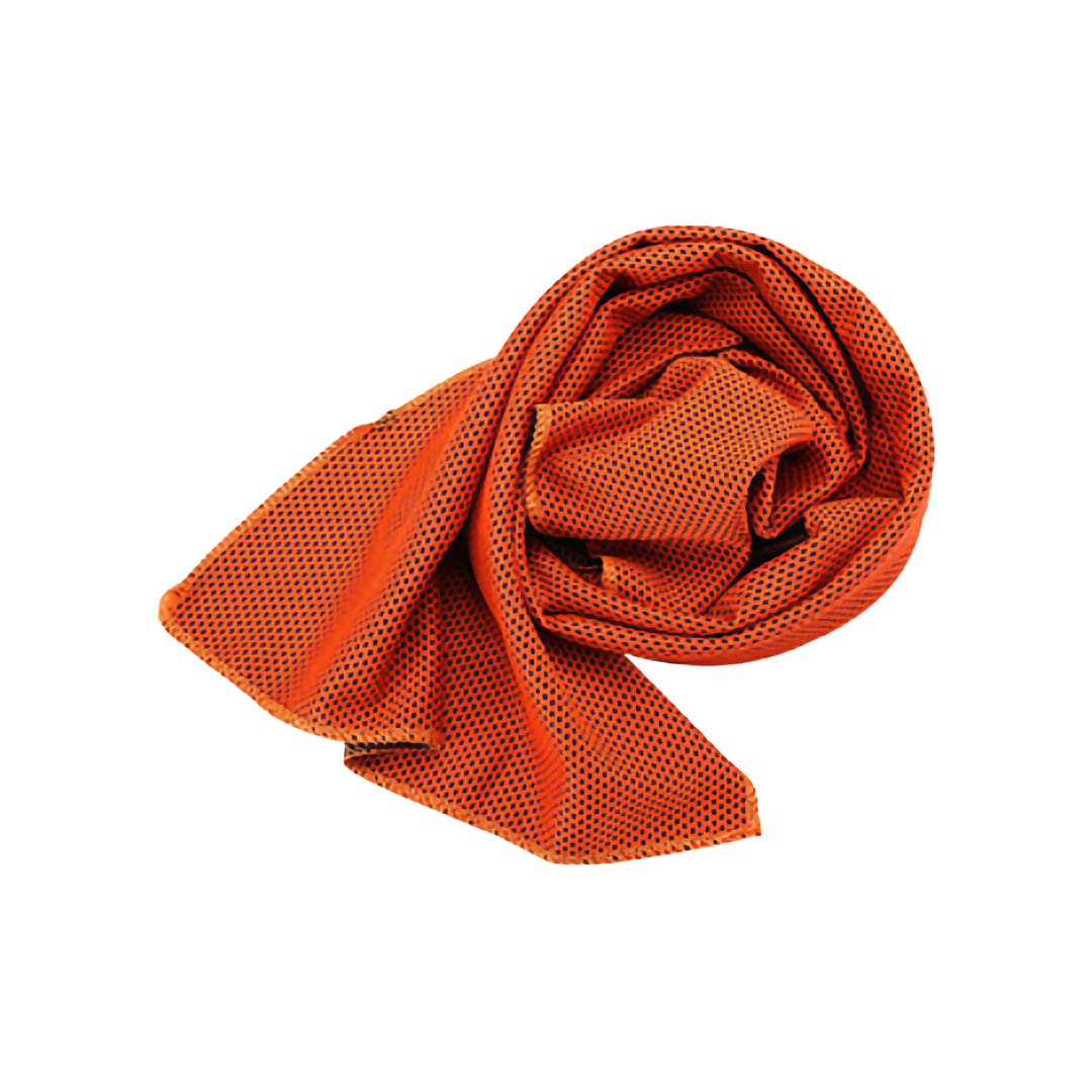 ice cooling scarf orange