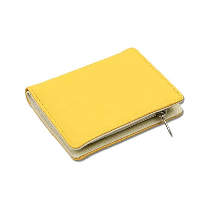 Yellow Square Billfold Wallet