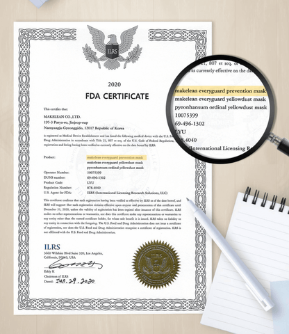 EVERYGUARD KF94 Black Face Mask 10 PCS 