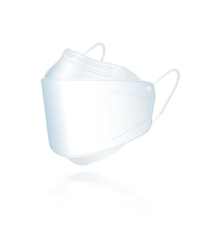 EVERYGUARD KF94 White Face Mask 10 PCS 