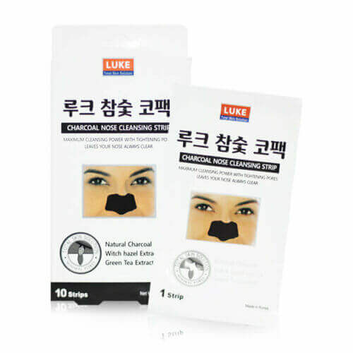 LUKE Charcoal Nose Cleansing Strip 10 Pack 