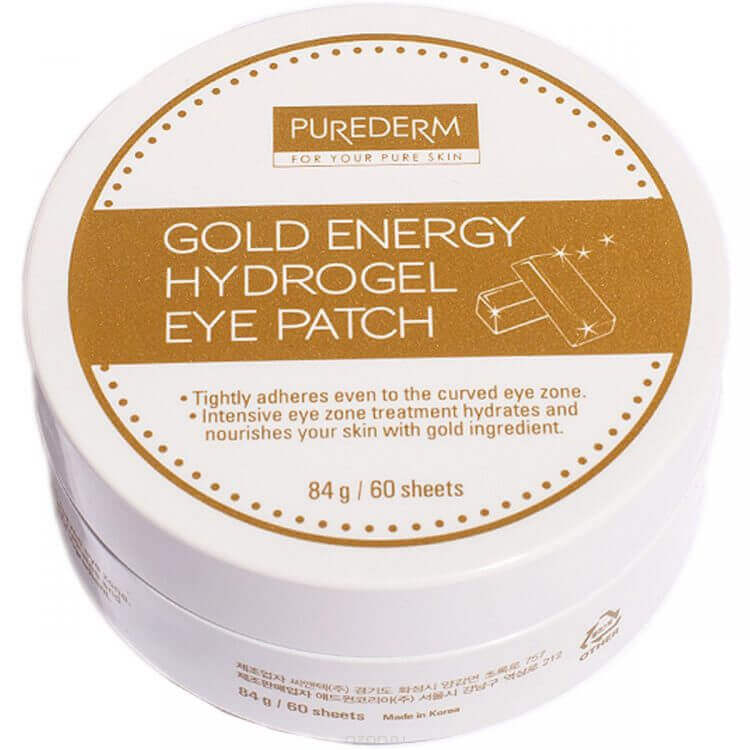 purederm gold energy hydrogel eye patch