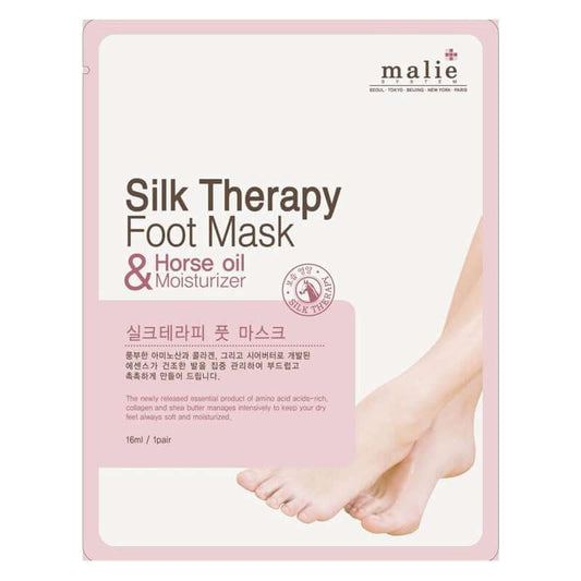 MALIE Silk Therapy Foot Mask 5 Pairs 